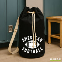 Seesack American Football Ball 20 Liter Black