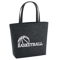 Filzshopper Basketball Ball 22 Liter Filztasche