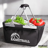 Einkaufskorb faltbar Basketball Ball 20 Liter Tragekorb...