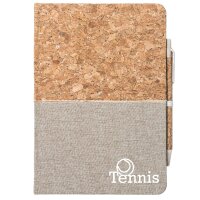 Notizbuch A5 Tennis Ball 80 Blatt inkl. Kugelschreiber