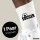 Socken Soccer Ball Größe 37/46 White Motiv Tennissocken