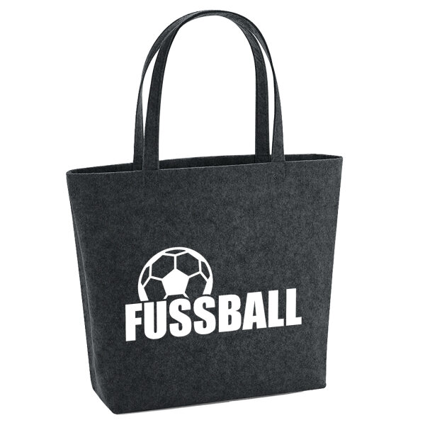 Filzshopper Fussball Ball 22 Liter Filztasche