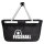 Einkaufskorb faltbar Fussball Ball 20 Liter Tragekorb Black