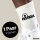Socken Fussball Ball Größe 37/46 White Motiv Tennissocken