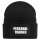 Beanie Personal Trainer Training Black Mütze