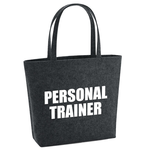 Filzshopper Personal Trainer Training 22 Liter Filztasche