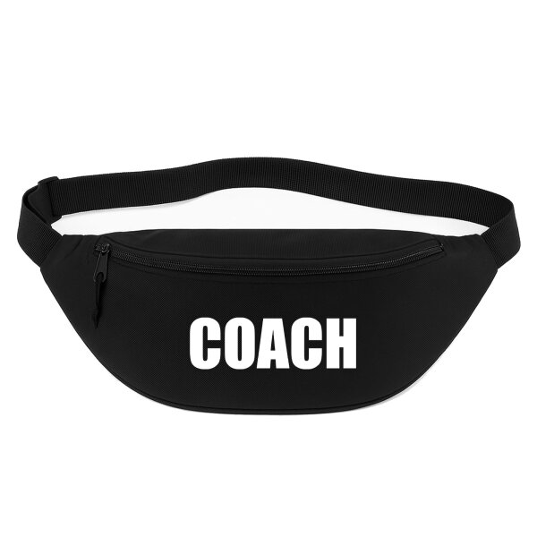 Bauchtasche Coach Training 2,5 Liter Black Crossbody Bag