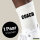 Socken Coach Training Größe 37/46 White Motiv Tennissocken