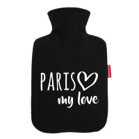Wärmflasche Paris my love