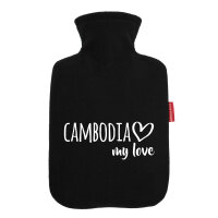 Wärmflasche Cambodia my love