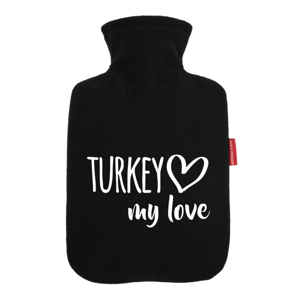 Wärmflasche Turkey my love