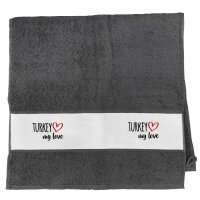 Handtuch Turkey my love 50x100cm