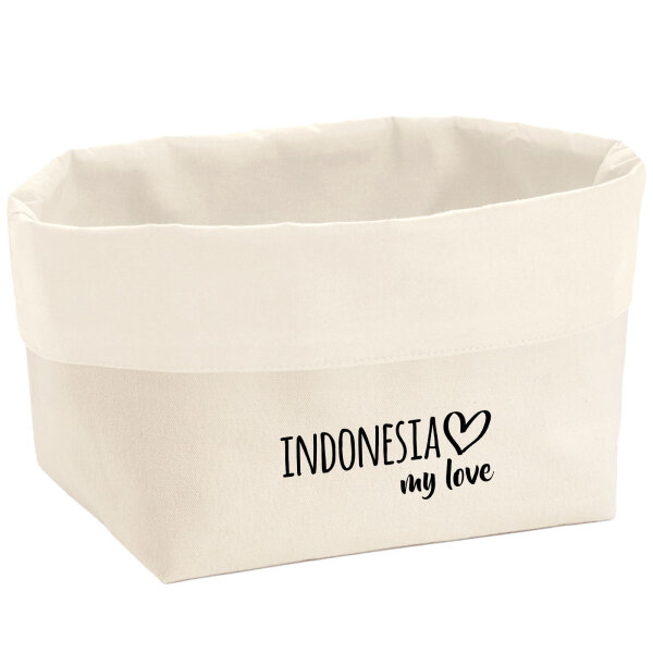 Organizer Indonesia my love Aufbewahrungskorb