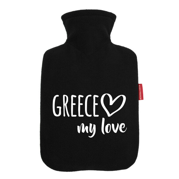 Wärmflasche Greece my love