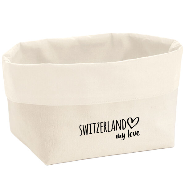 Organizer Switzerland my love Aufbewahrungskorb