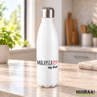 Trinkflasche Malaysia my love, 500 ml