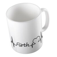 Kaffeetasse Fürth Weiß 330ml