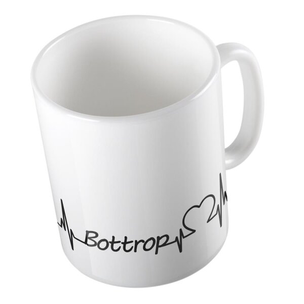 Kaffeetasse Bottrop Weiß 330ml