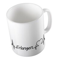 Kaffeetasse Erlangen Weiß 330ml