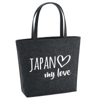Filzshopper Japan my love 22 Liter Filztasche