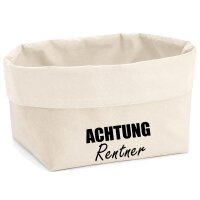 Organizer Achtung Rentner Schriftzug