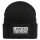Beanie Limited Edition Schriftzug Black Mütze