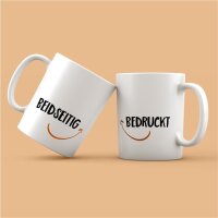 Kaffeetasse Coffee is always a good idea Weiß 330ml