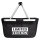 Einkaufskorb faltbar Limited Edition Schriftzug 20 Liter Tragekorb Black