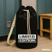 Seesack Limited Edition Schriftzug 20 Liter Rucksack Black