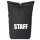 Kurierrucksack Staff Schriftzug 30-44 Liter Black Melange