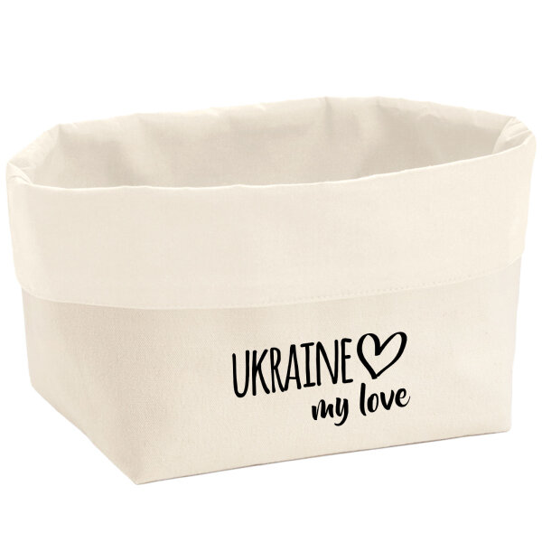 Organizer Ukraine my love Aufbewahrungskorb