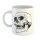 Kaffeetasse Totenkopf Skull Tod Dead Totenschädel Weiß 330ml