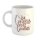 Kaffeetasse be carefree not careless Weiß 330ml