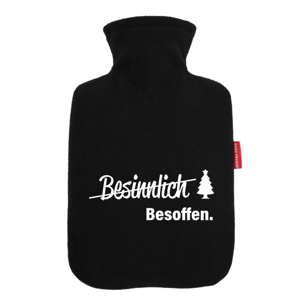 Wärmflasche Besinnlich Besoffen Tannenbaum