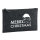 Kulturbeutel Merry Christmas Katze 1 Liter Filz Charcoal Kosmetiktasche