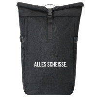 Kurierrucksack Alles Scheisse Schriftzug 30-44 Liter...