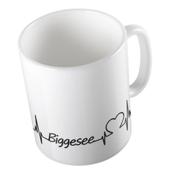 Kaffeetasse Biggesee Weiß 330ml