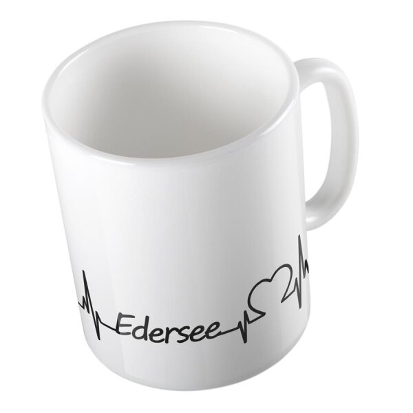 Kaffeetasse Edersee Weiß 330ml