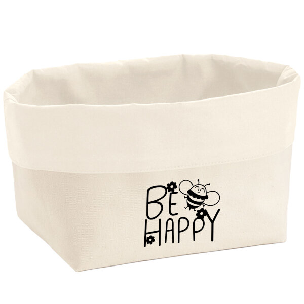 Organizer Be Happy Biene Aufbewahrungskorb
