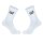 Unisex Socken Proudly Queer Krone Baumwolle