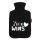 Wärmflasche Love wins Herz