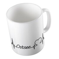 Kaffeetasse Ostsee Weiß 330ml