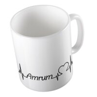 Kaffeetasse Amrum Weiß 330ml