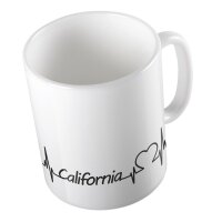 Kaffeetasse California Weiß 330ml