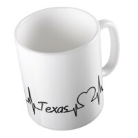 Kaffeetasse Texas Weiß 330ml