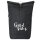 Kurierrucksack Good Vibes Schriftzug 30-44 Liter Black Melange