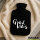 Wärmflasche Good Vibes Schriftzug