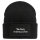 Beanie Bin kurz (W)Einkaufen Schriftzug Black Mütze