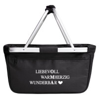 Einkaufskorb faltbar Liebevoll Warmherzig Wunderbar Oma...