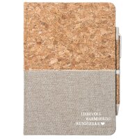 Notizbuch A5 Liebevoll Warmherzig Wunderbar Oma 80 Blatt...